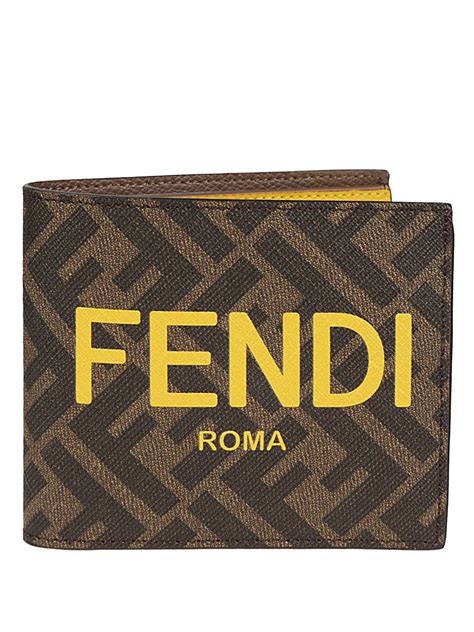 fendi studded logo wallet|Fendi wallet vintage.